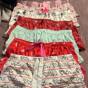 Victoria's Secret Colorful Shorts Collection